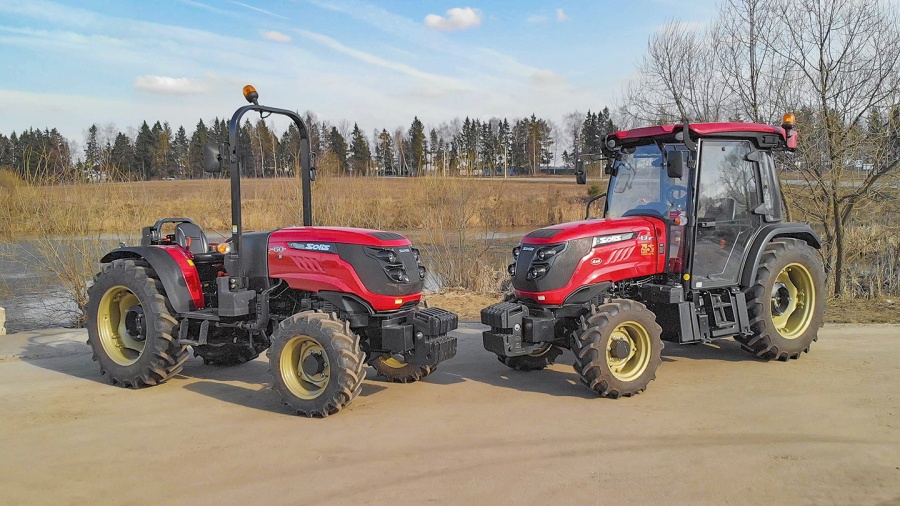 Трактор Solis-Gold | Солис-Голд 60G 4x4 12+12 MST Radial аgri 280-70R18 / 360-70R28 (с ПСМ)