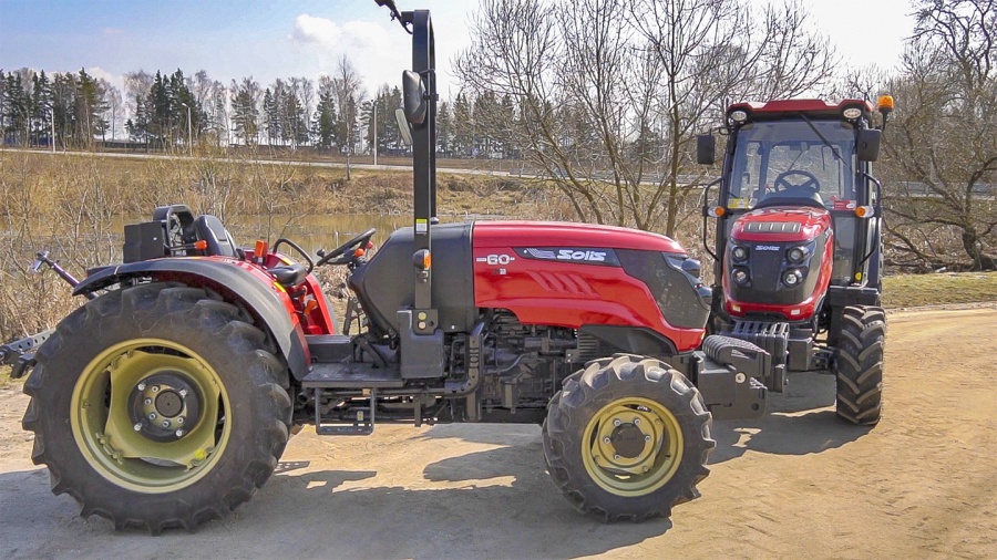 Трактор Solis-Gold | Солис-Голд 60G 4x4 12+12 MST Radial аgri 280-70R18 / 360-70R28 (с ПСМ)