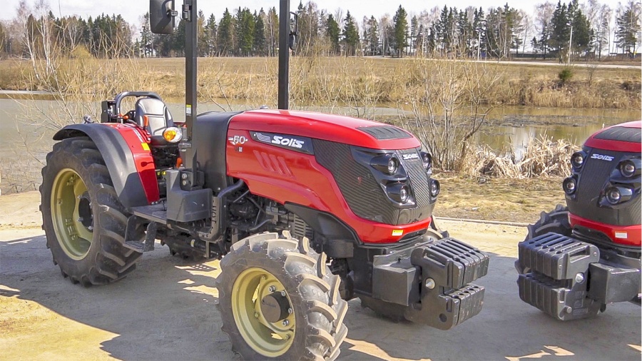Трактор Solis-Gold | Солис-Голд 60G 4x4 12+12 MST Radial аgri 280-70R18 / 360-70R28 (с ПСМ)